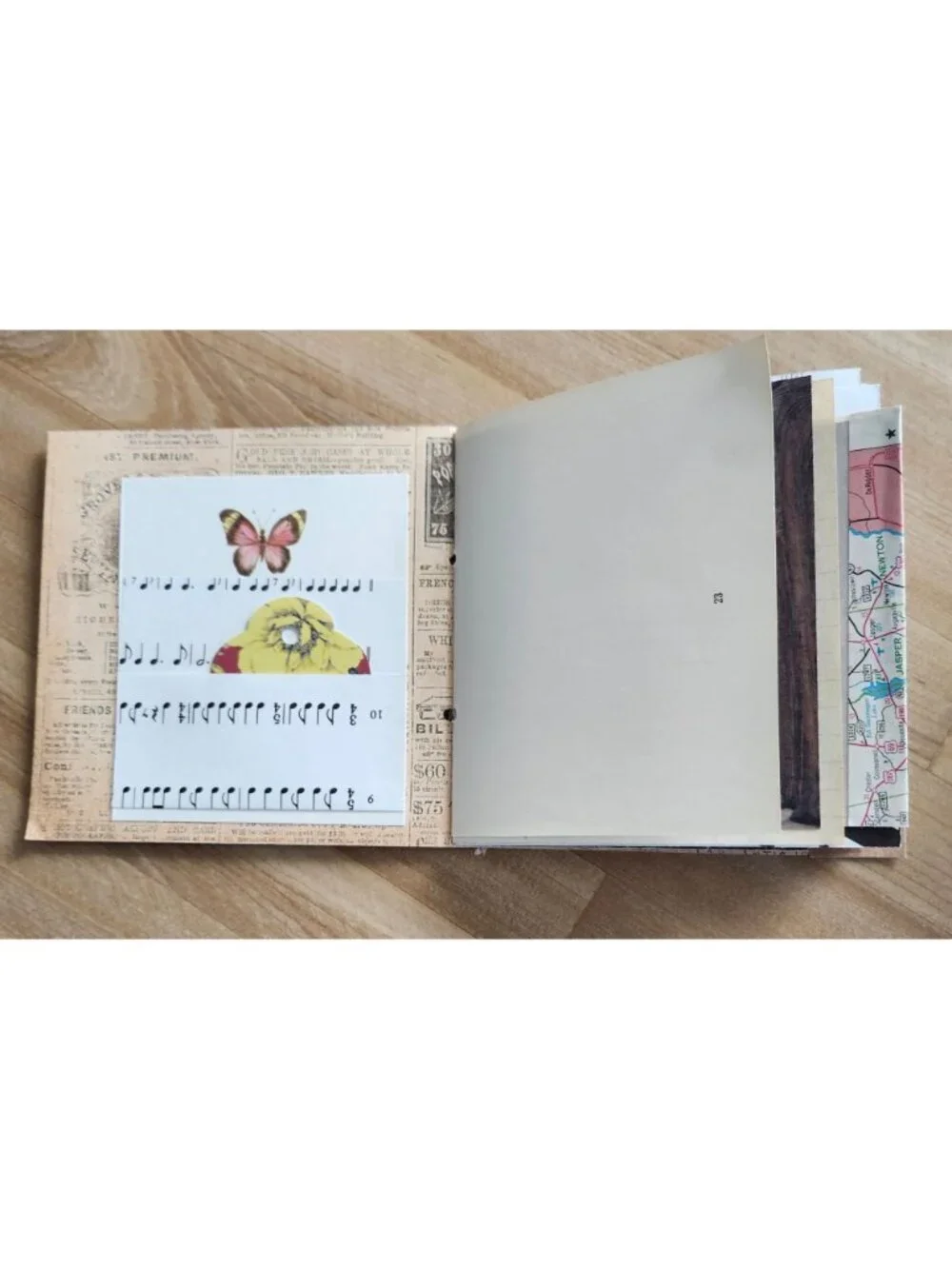 Handmade junk journal